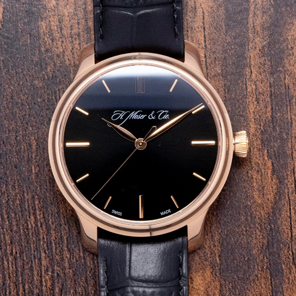 H. Moser & Cie. - Endeavour 343.505-017 41 mm kol saati