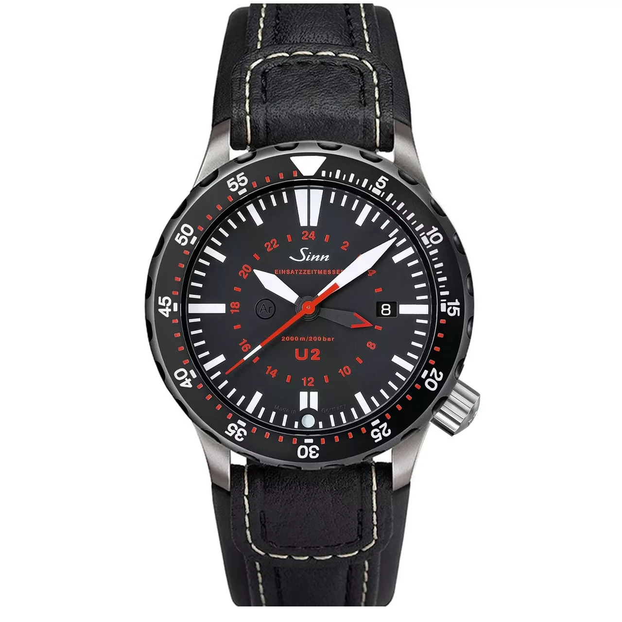 Sinn U2-SDR-EZM5 Sinn-U2-SDR-EZM5 44 mm kol saati