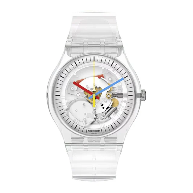 Swatch Clearly New SO29K100-S06 kol saati