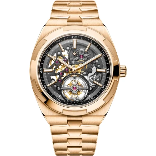Vacheron Constantin Overseas tourbillon skeleton 6000V/210R-B934 kol saati