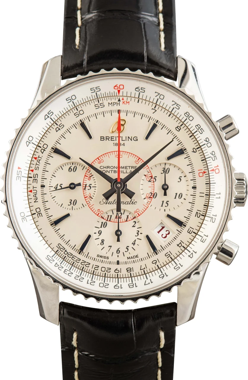 Breitling Navitimer Montbrillant Stainless Steel AB0131 40 mm kol saati
