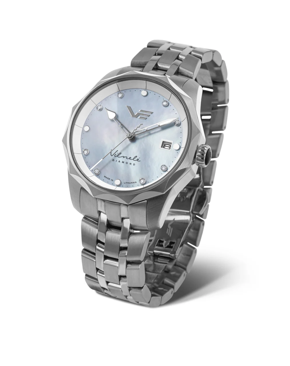Vostok Europe Vilnelé VS42-125A755 Set with the Stainless Steel Solid brac 39 mm kol saati