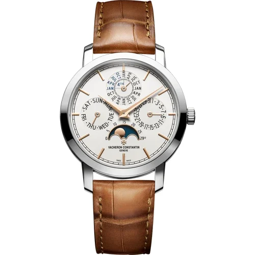 Vacheron Constantin Traditionnelle perpetual calendar ultra-thin 4300T/000G-H106 36.5 mm kol saati