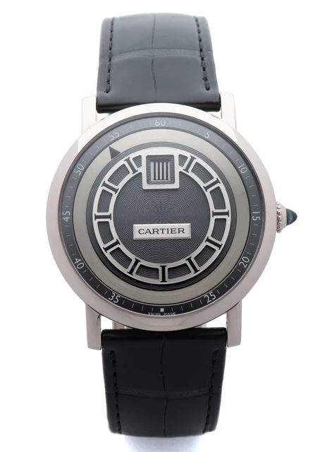 Cartier CARTIER, REF. 2953J, ROTONDE JUMPING HOURS, WHITE GOLD kol saati