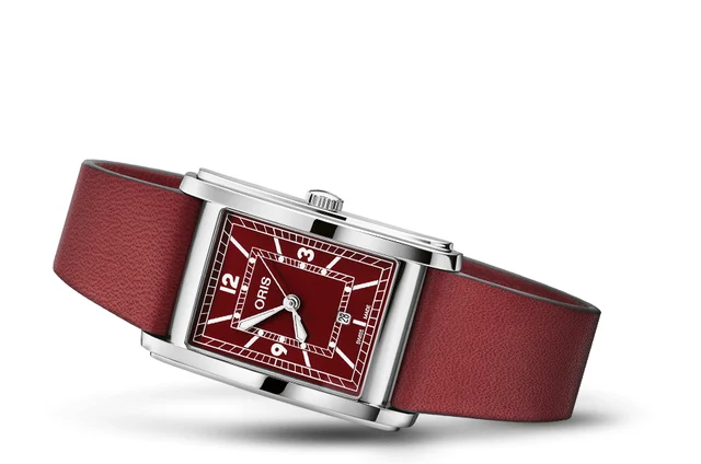 Oris Rectangular 01 561 7783 4068-07 5 19 18 kol saati
