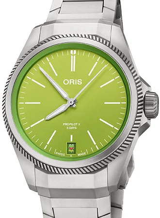 Oris ProPilot X 01 400 7778 7157-Set/OR 39 mm kol saati