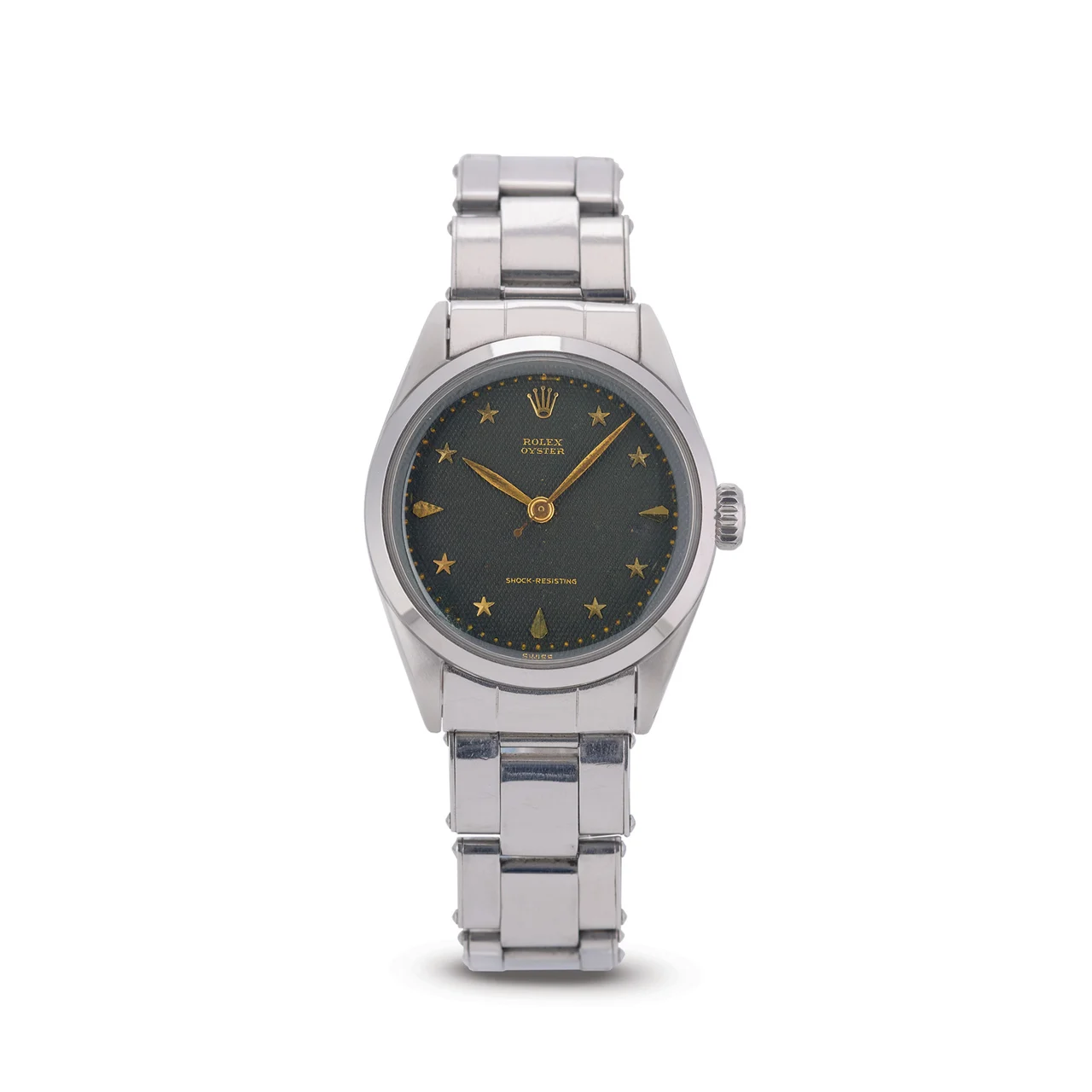 Rolex ROLEX, REF. 6246, OYSTER, ‘WAFFLE STAR’, STEEL kol saati