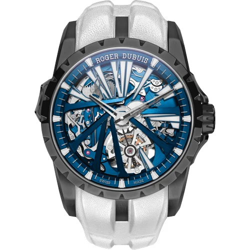 Roger Dubuis Diabolus In Machina Black DLC Titanium RDDBEX1133 kol saati