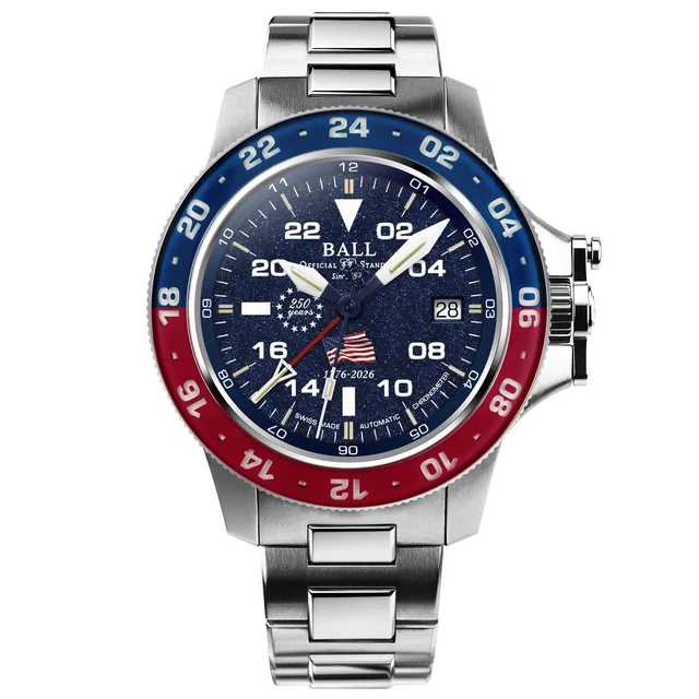 Ball Engineer Hydrocarbon AeroGMT II Patriot Aventurine Dial DG2118C-S24C-ABE kol saati