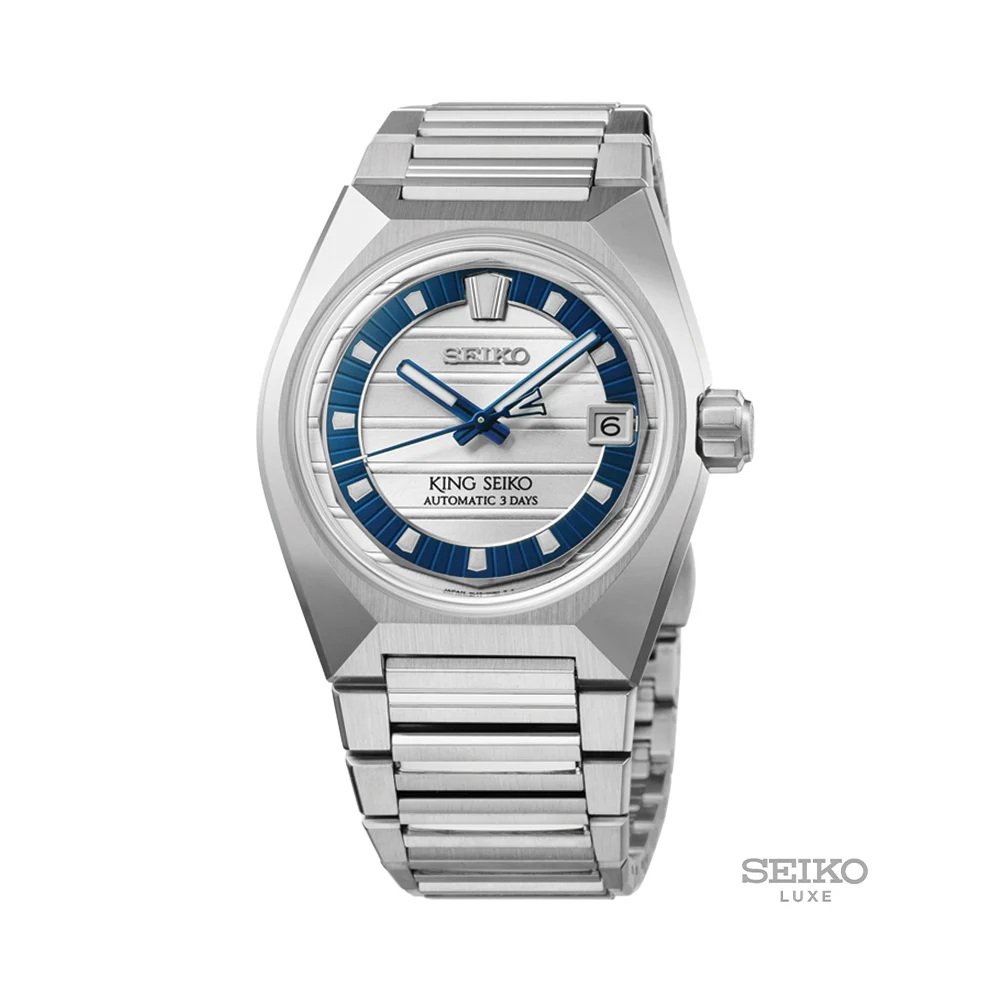 Seiko King VANAC Limited Edtion 41mm - Silver on Bracelet HKF004 41 mm kol saati