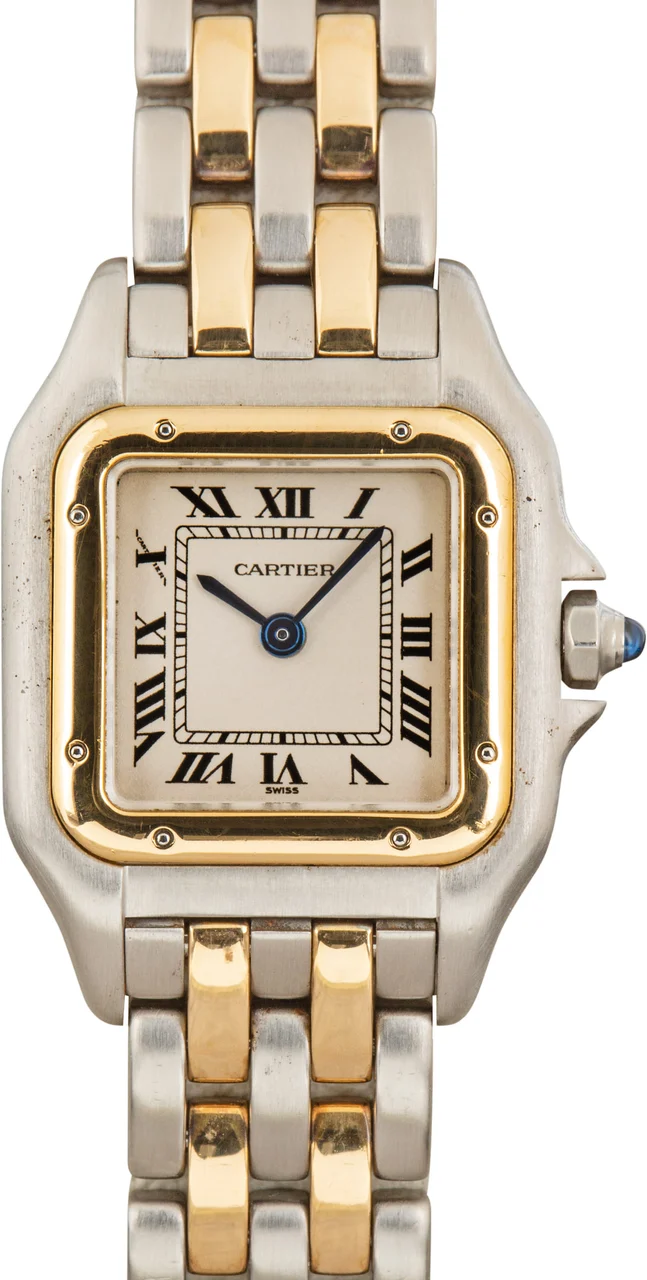 Cartier Panthere Ref 84083242 Two Tone kol saati