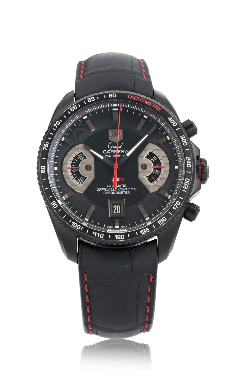 Tag Heuer Carrera TAG HEUER CARRERA REF. CAV518B TITANIUM FULL SET kol saati