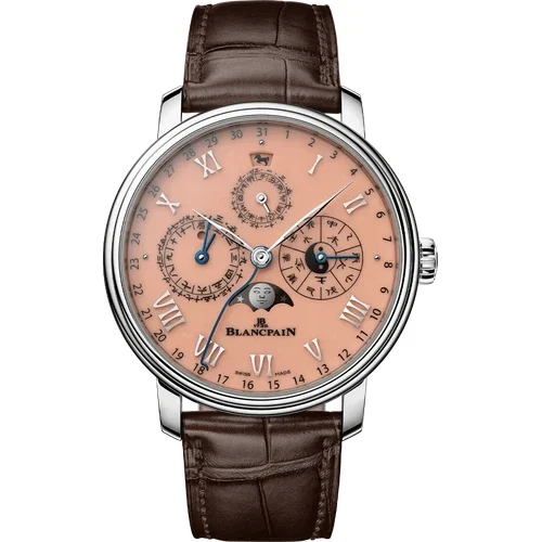 Blancpain Villeret Calendrier Chinois Traditionnel 0888 3432E 55B 45.2 mm kol saati