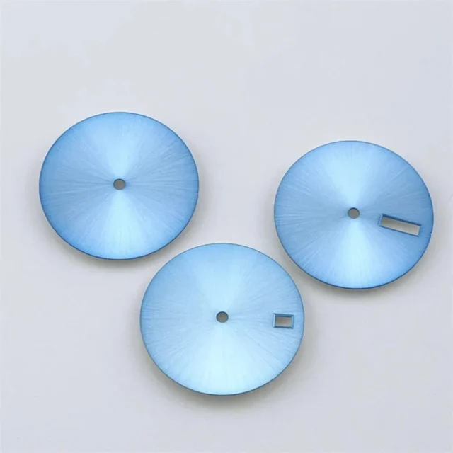 Tandorio Dial Sky Blue Surface DIY Watch Faces Mechanical Watch Modification Accessories f