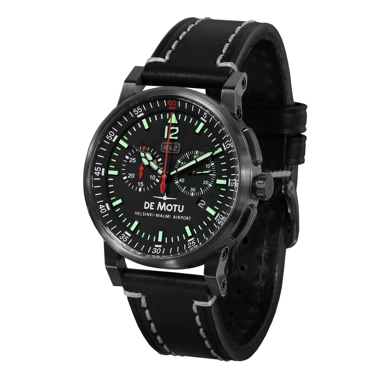 Demotu DLC Grey R42 MK I DLC Grey 42 mm kol saati