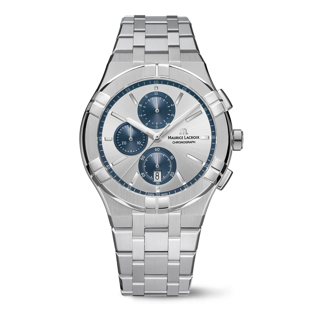 Maurice Lacroix Aikon Quartz Chronograph AI1118-SS002-230-1 42 mm kol saati