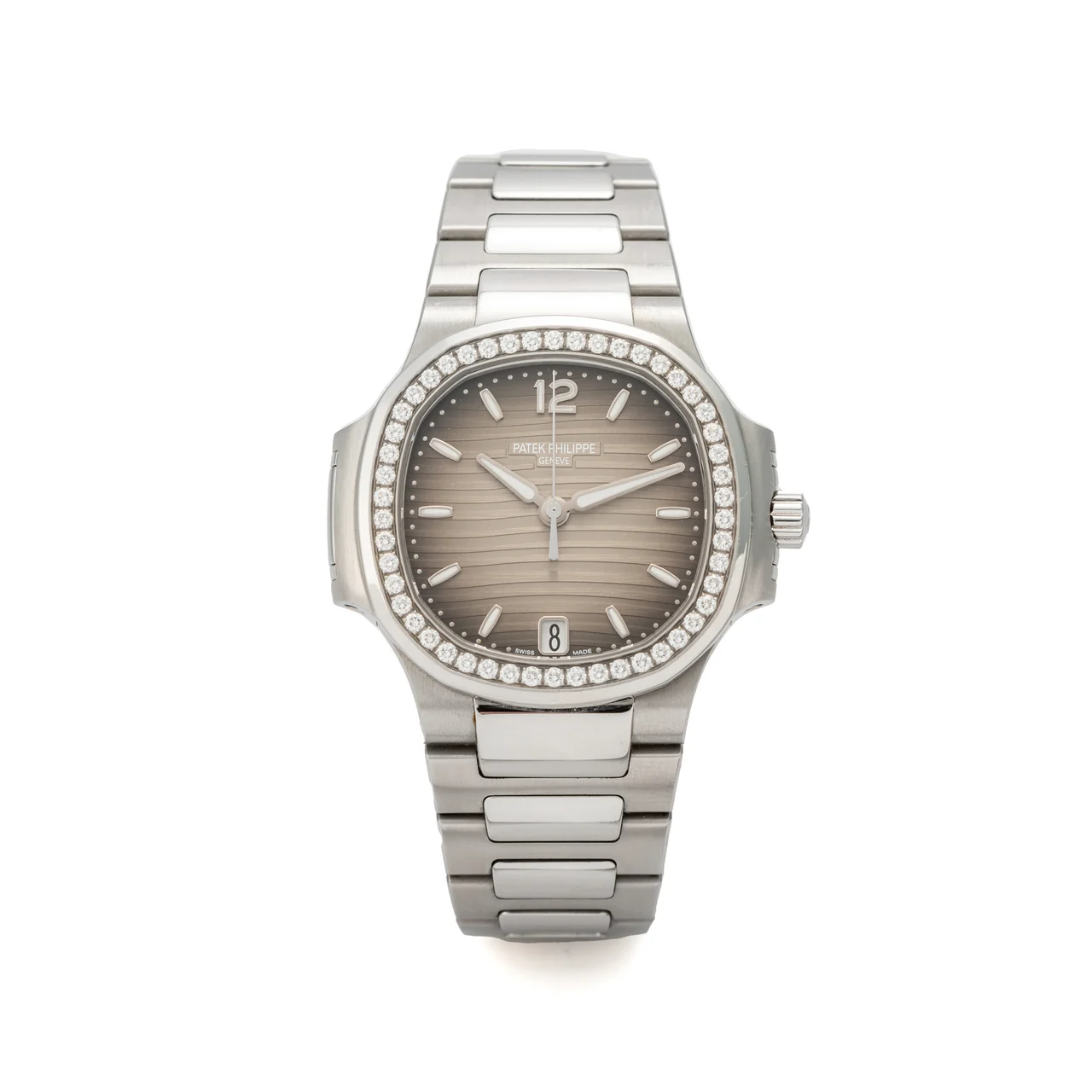 Patek Philippe PATEK PHILIPPE, REF. 7018, NAUTILUS, DIAMOND BEZEL, STEEL kol saati