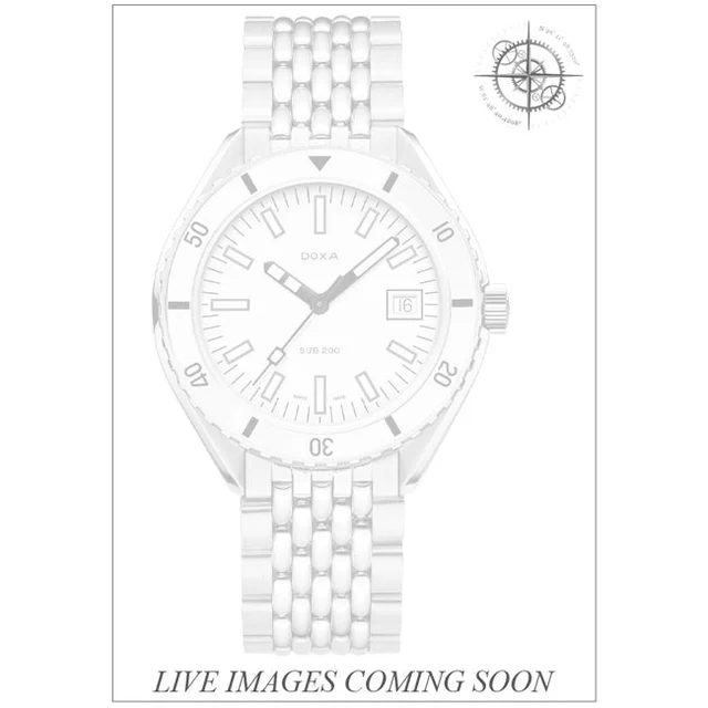 Doxa SUB 200 Whitepearl on Bracelet 210000064227 kol saati