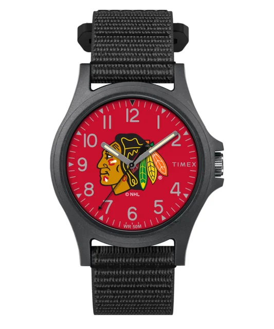 Timex Pride Chicago Blackhawks TWZHBLAMYYZ kol saati