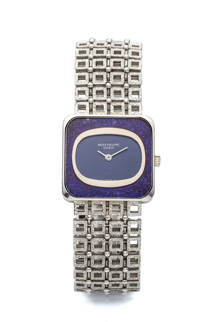 Patek Philippe PATEK PHILIPPE, REF. 4183, WHITE GOLD A fine and unusual, manual wind, 18k