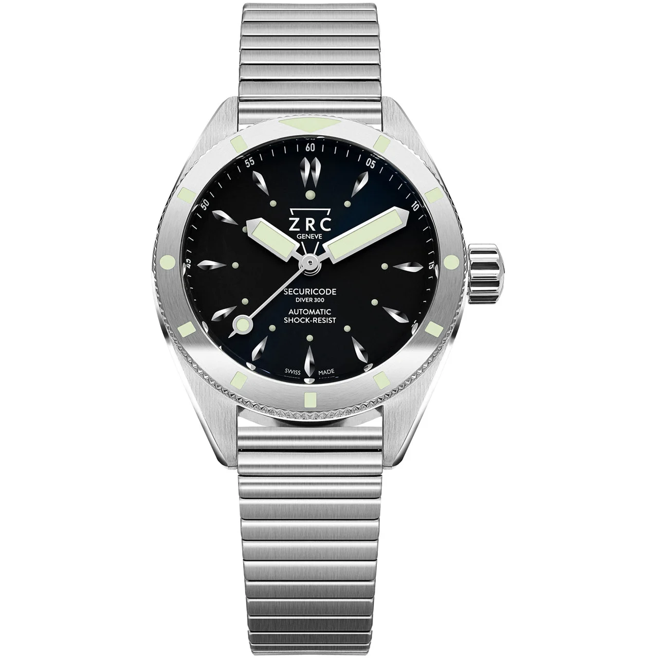 ZRC Securicode Diver300 on Bracelet SC39163 kol saati