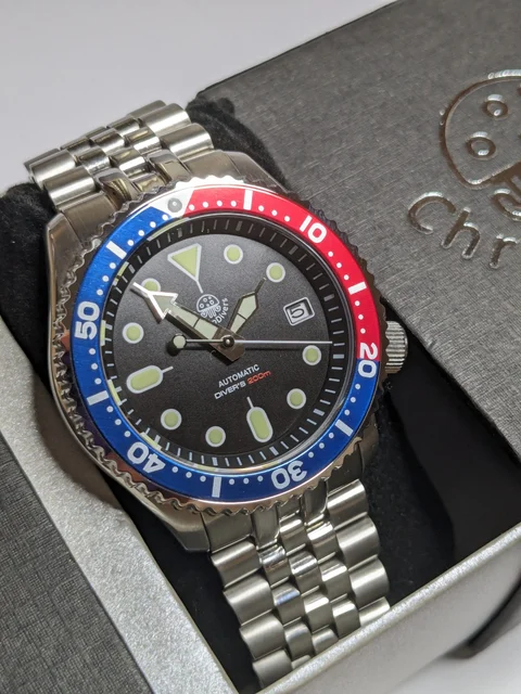 Chronodivers CD200SKX9SILV-JUBI kol saati