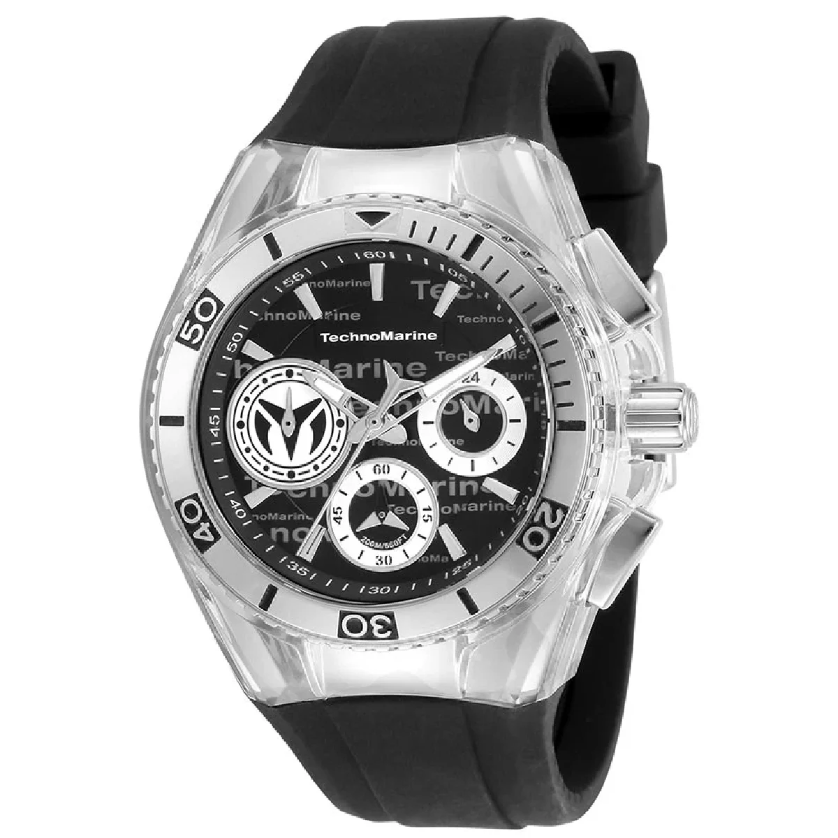 Technomarine Cruise California Watch - 40.57mm, Black (TM-118129) kol saati