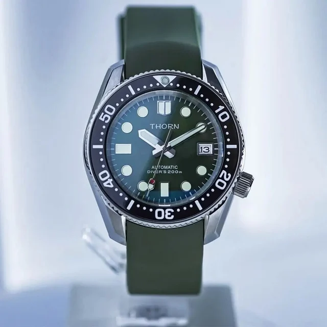 Tandorio THORN SHY019 MM200 SPB185/187J1 NH35A 200M Diver C3 42mm 316L 20Bar AR Sapphire 1