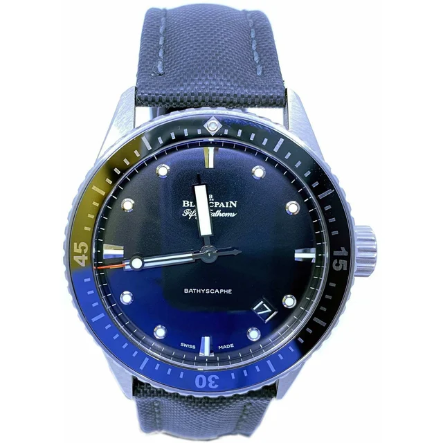 Blancpain Fifty Fathoms Bathyscaphe 5000 1230 B52A EXPO 28111 kol saati