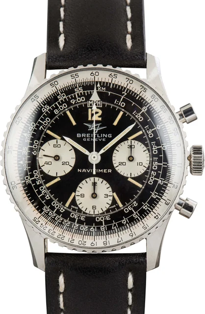 Breitling BREITLING REF. 806 NAVITIMER AOPA Fine, 18k gold wristwatch with round button ch