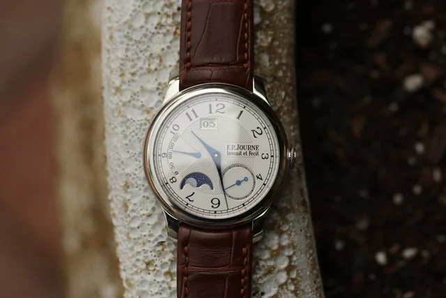 F.P. Journe Automatique Lune ref. AL Platinum 40mm kol saati