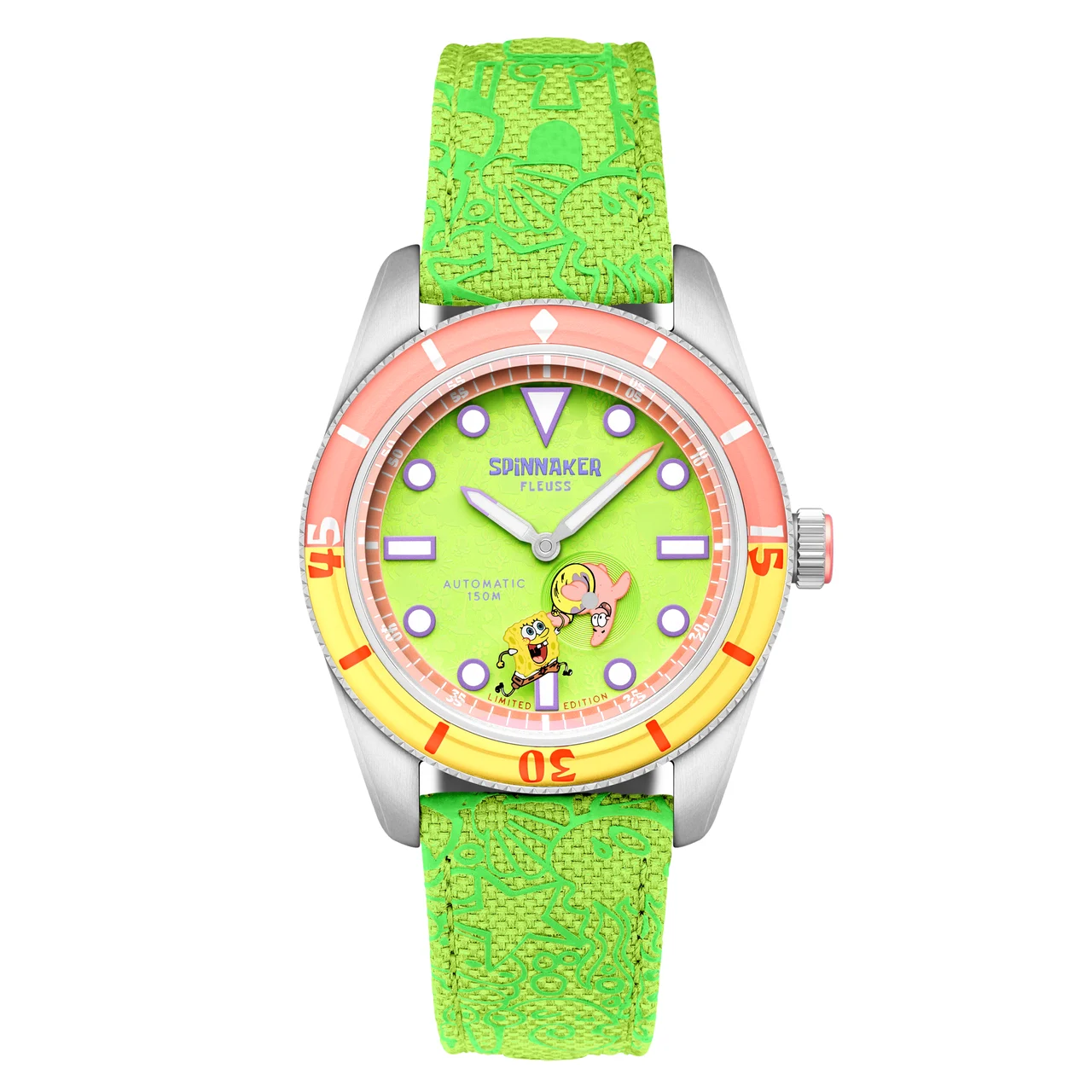 Fleuss Automatic Patrick Green SP-5160-06 kol saati