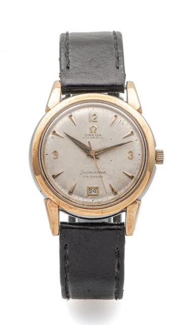 OMEGA OMEGA, REF. 2627, SEAMASTER CALENDAR, GOLD PLATED kol saati