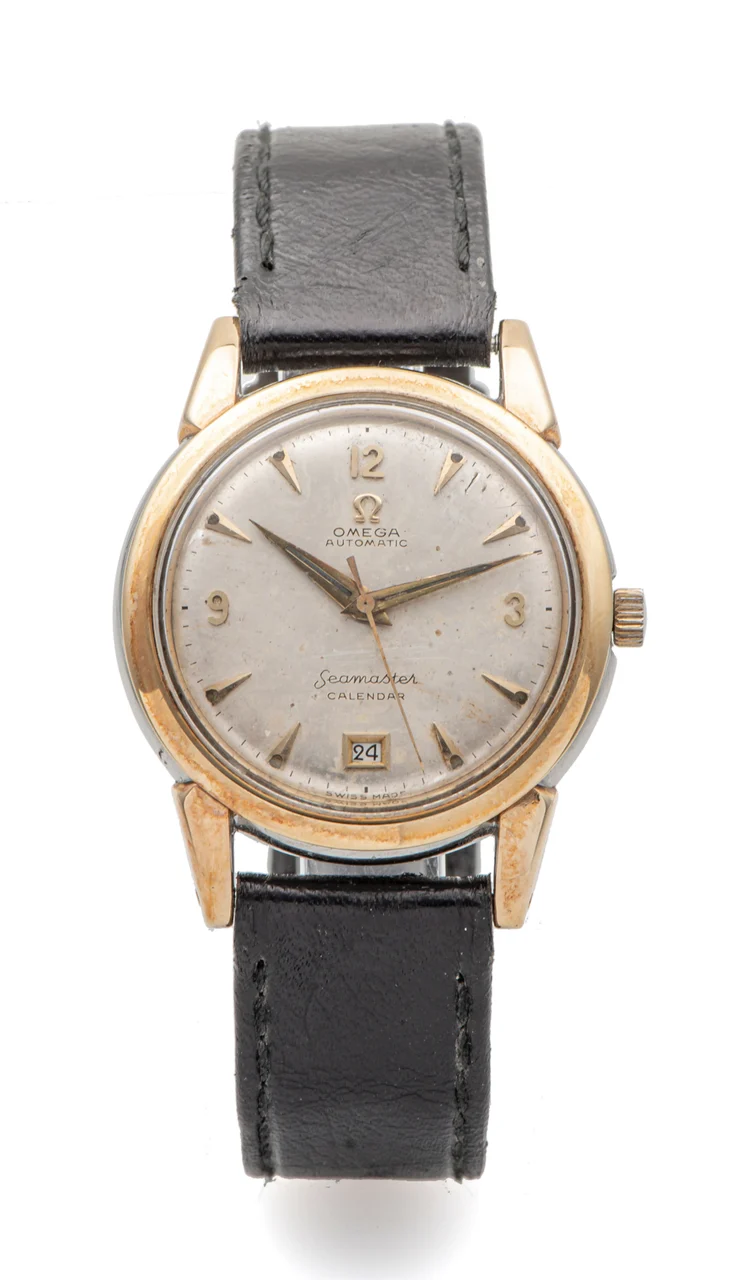 OMEGA OMEGA, REF. 2627, SEAMASTER CALENDAR, GOLD PLATED kol saati