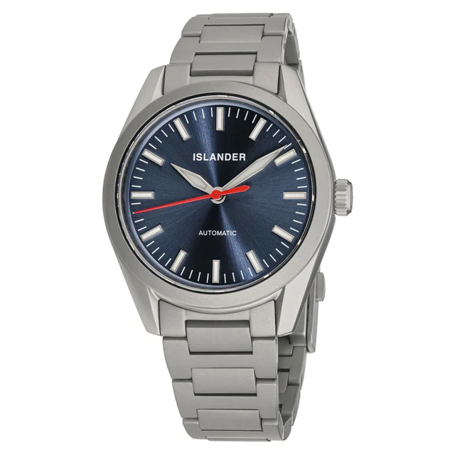 Islander Thunderbolt Pilot Watch with Radiant Blue Dial #ISL-344 kol saati