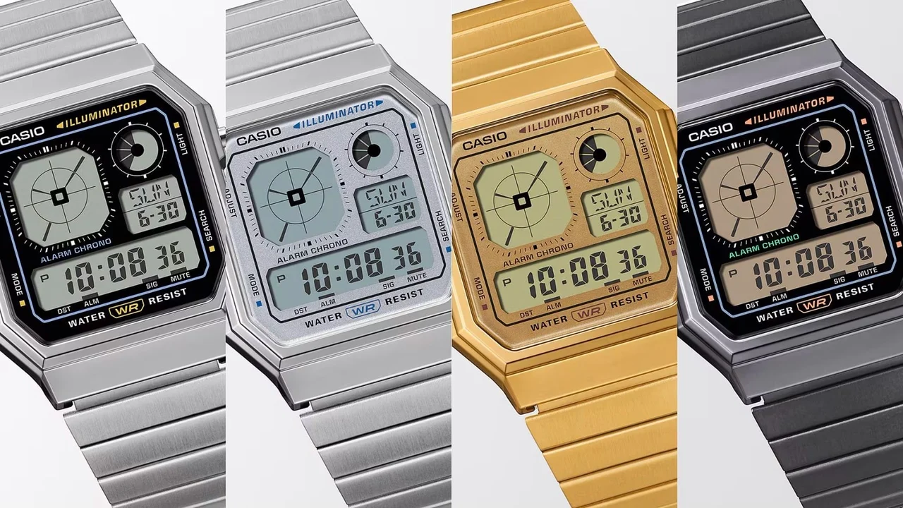 Casio Retro A130WE-7ADF 33.9 mm kol saati
