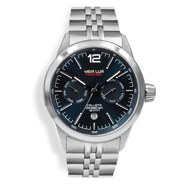 MEIA LUA Watches Cal-slv-blu kol saati