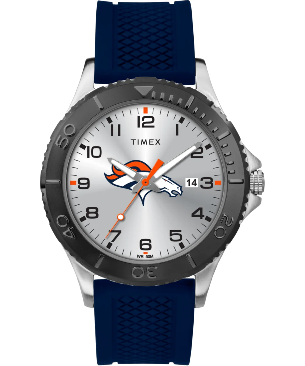 Timex Gamer Navy Denver Broncos TWZFBROME 42 mm kol saati