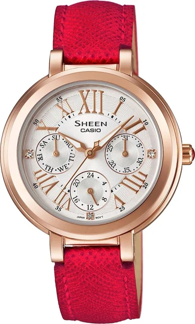 Casio Sheen SHE-3034GL-7BUDR kol saati