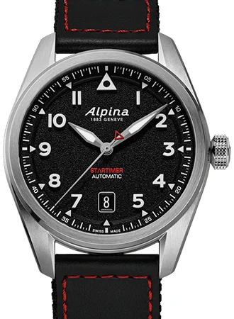 ALPINA Startimer Pilot Automatic Black Ref. AL-525BW4S36 AL-525BW4S36/ALP kol saati