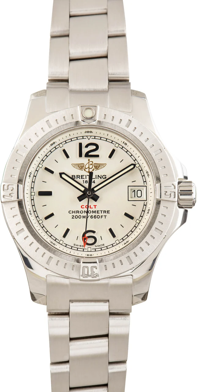 Breitling Colt Blue Dial A7738811/C908 33 mm kol saati