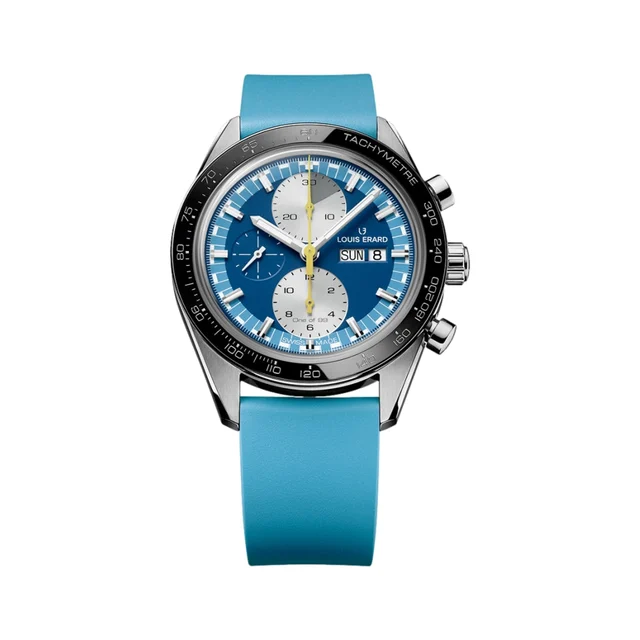 Louis Erard Sport Chronograph 44mm - Blue 78119TS35.BDF05 kol saati