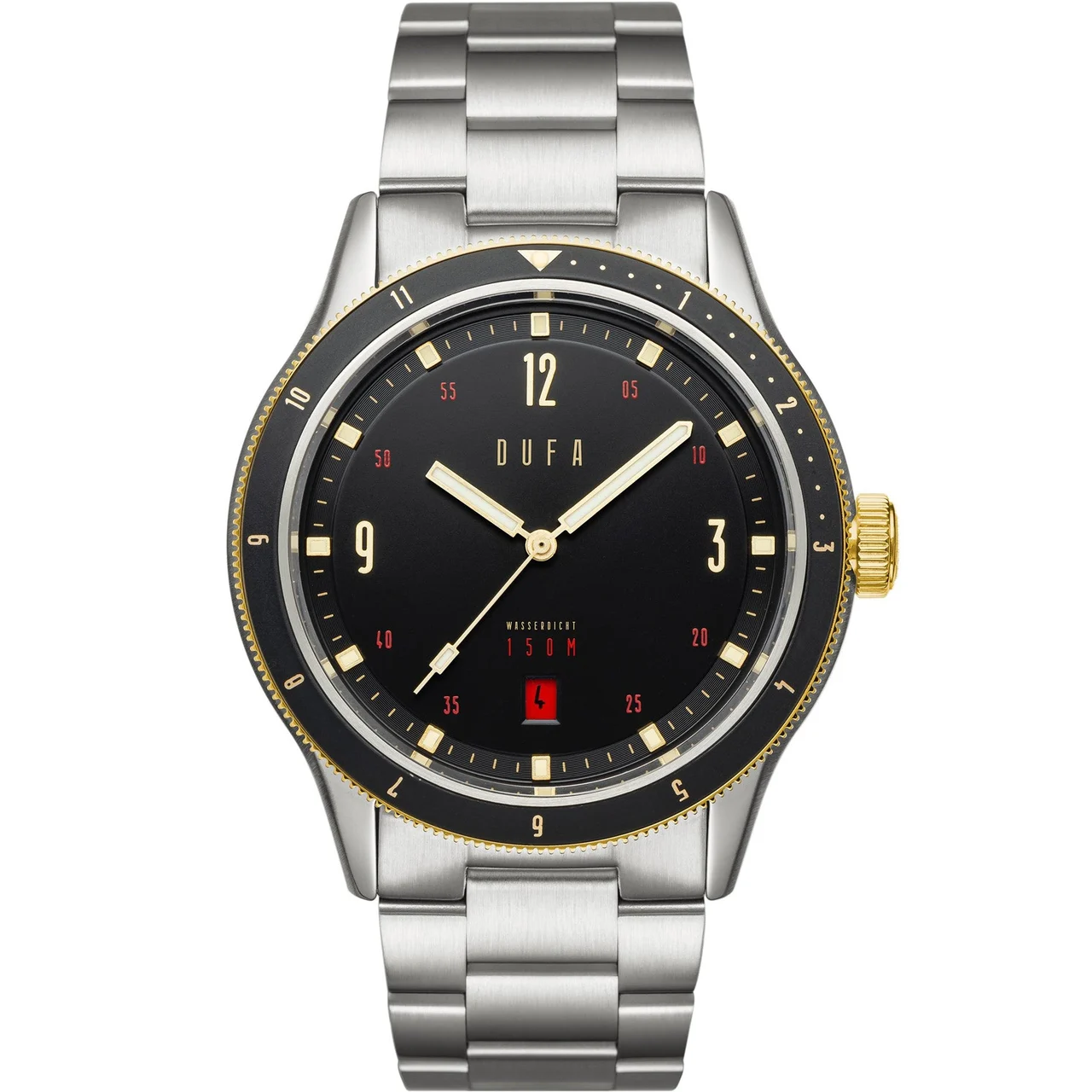 DuFa Freitaucher DF-9034-55 41 mm kol saati