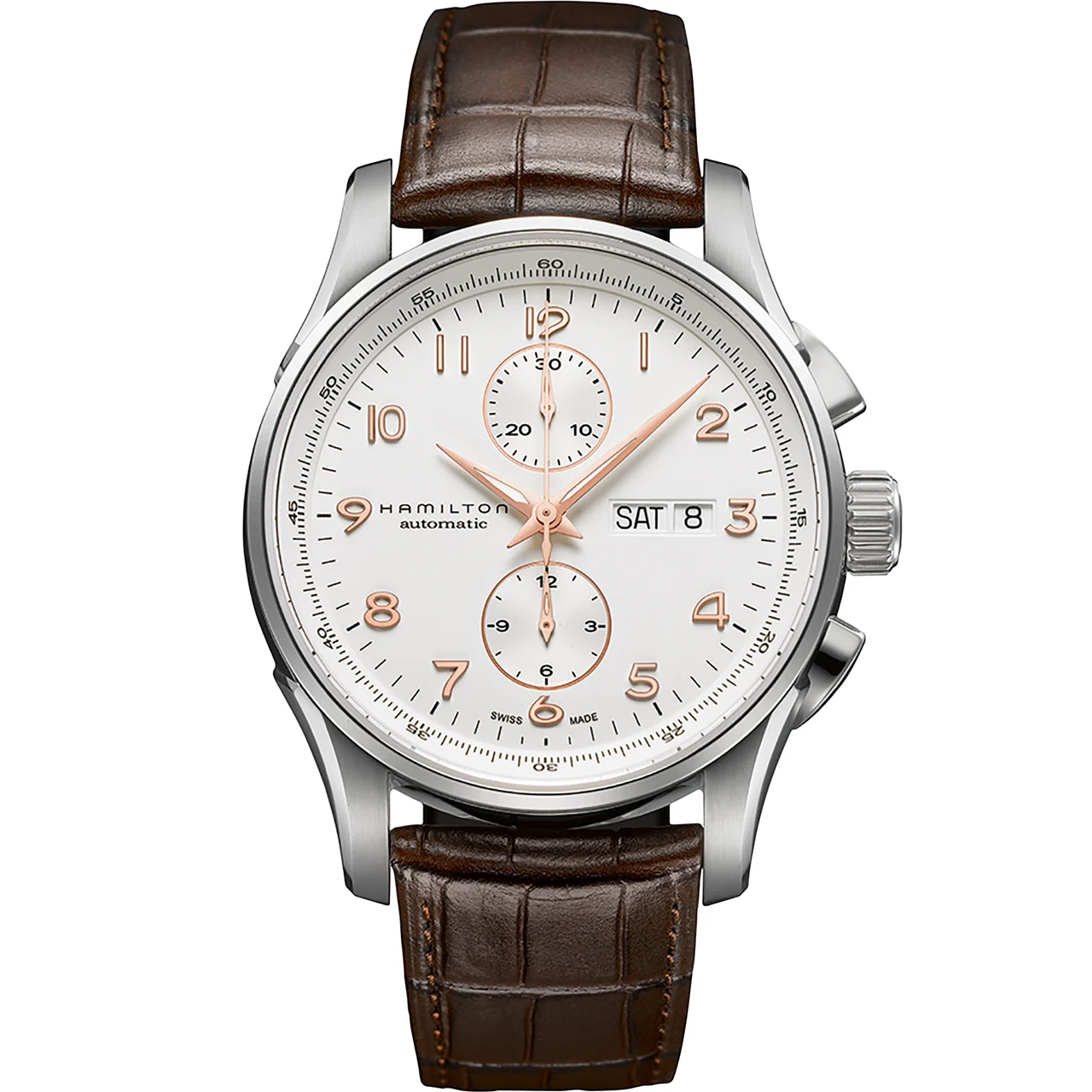 Hamilton Jazzmaster Maestro Auto Chrono H32766513 45 mm kol saati