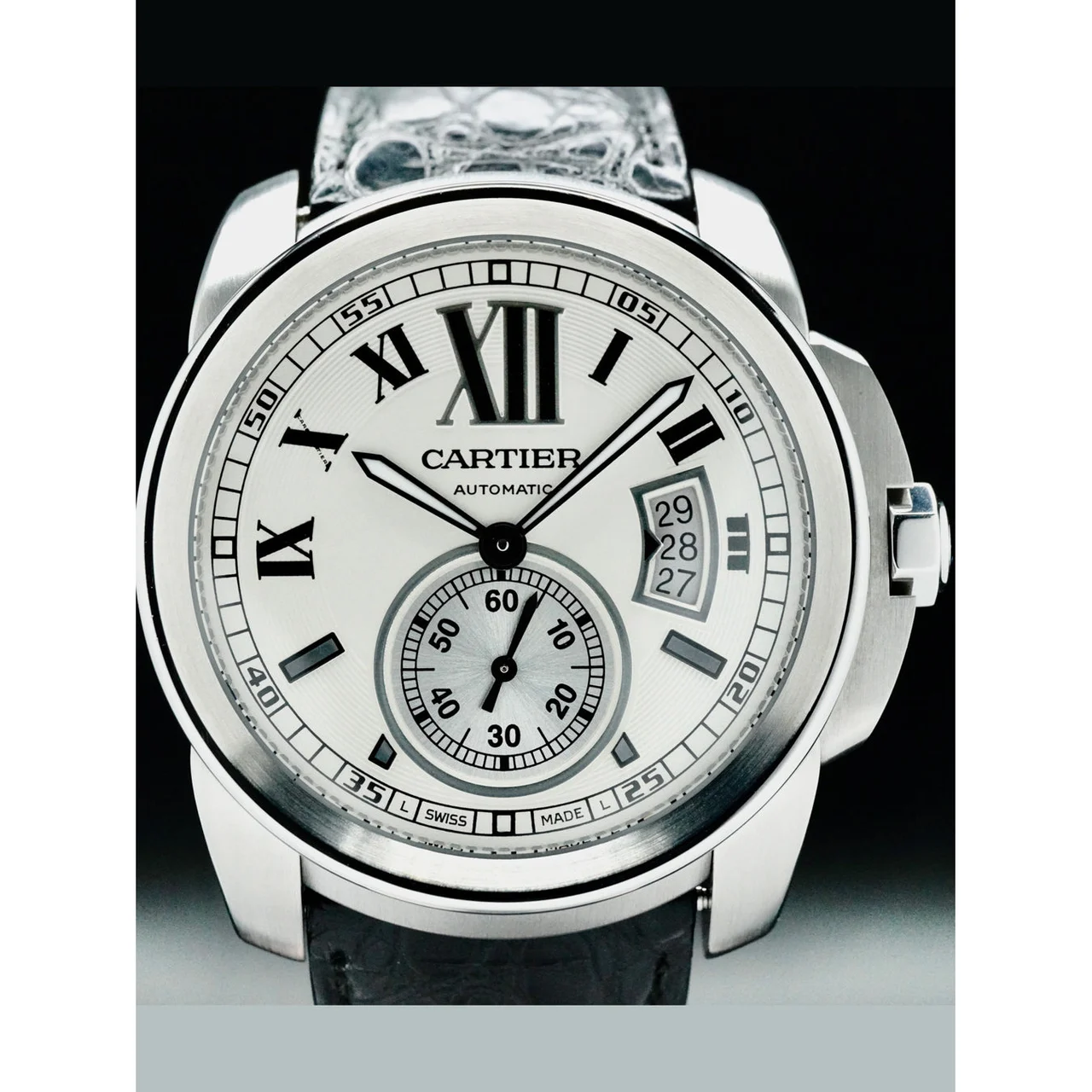 Cartier Calibre de W7100037 210000062157 42 mm kol saati
