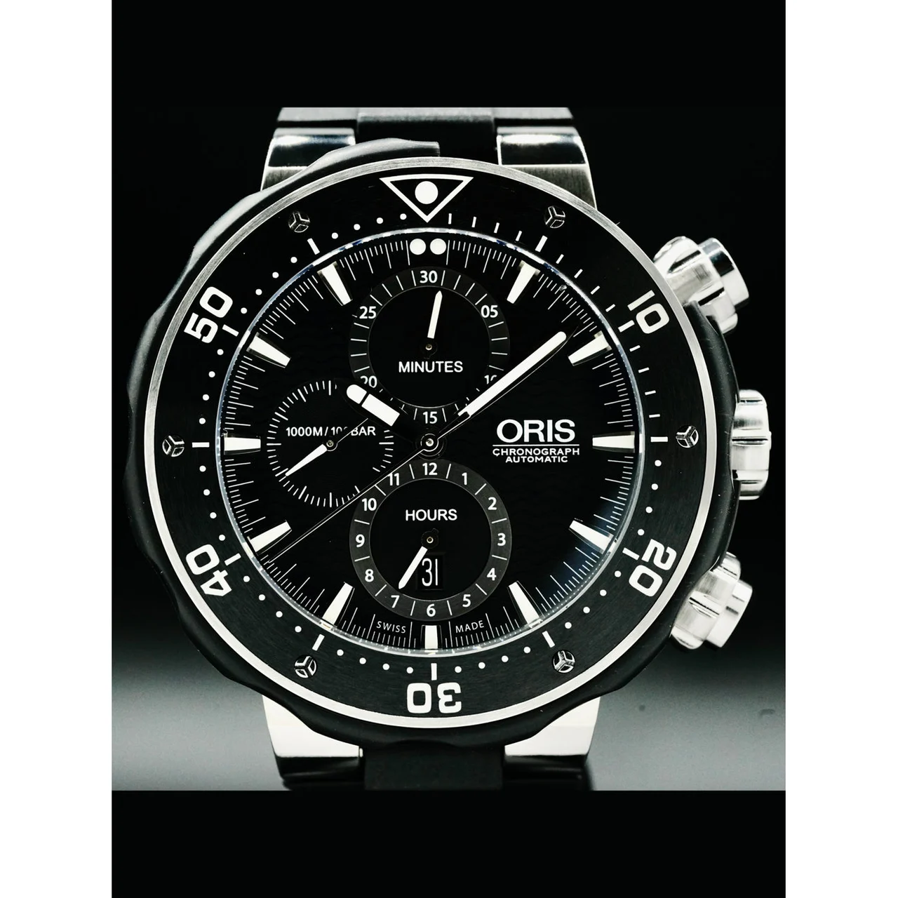 Oris Chronograph 210000038057 51 mm kol saati