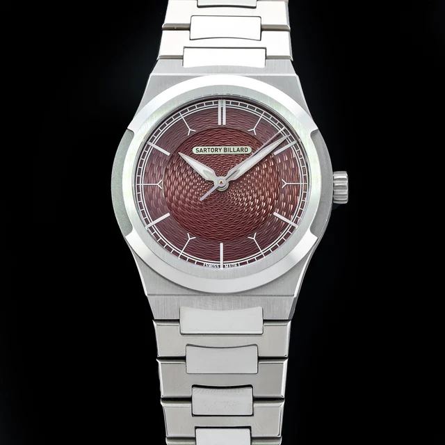 Sartory Billard RGM Plum Rose Engine Guilloche 210009N35152 kol saati