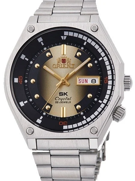 Orient Retro Reissue Automatic Dive Watch on a Bracelet #RA-AA0B01G19A kol saati