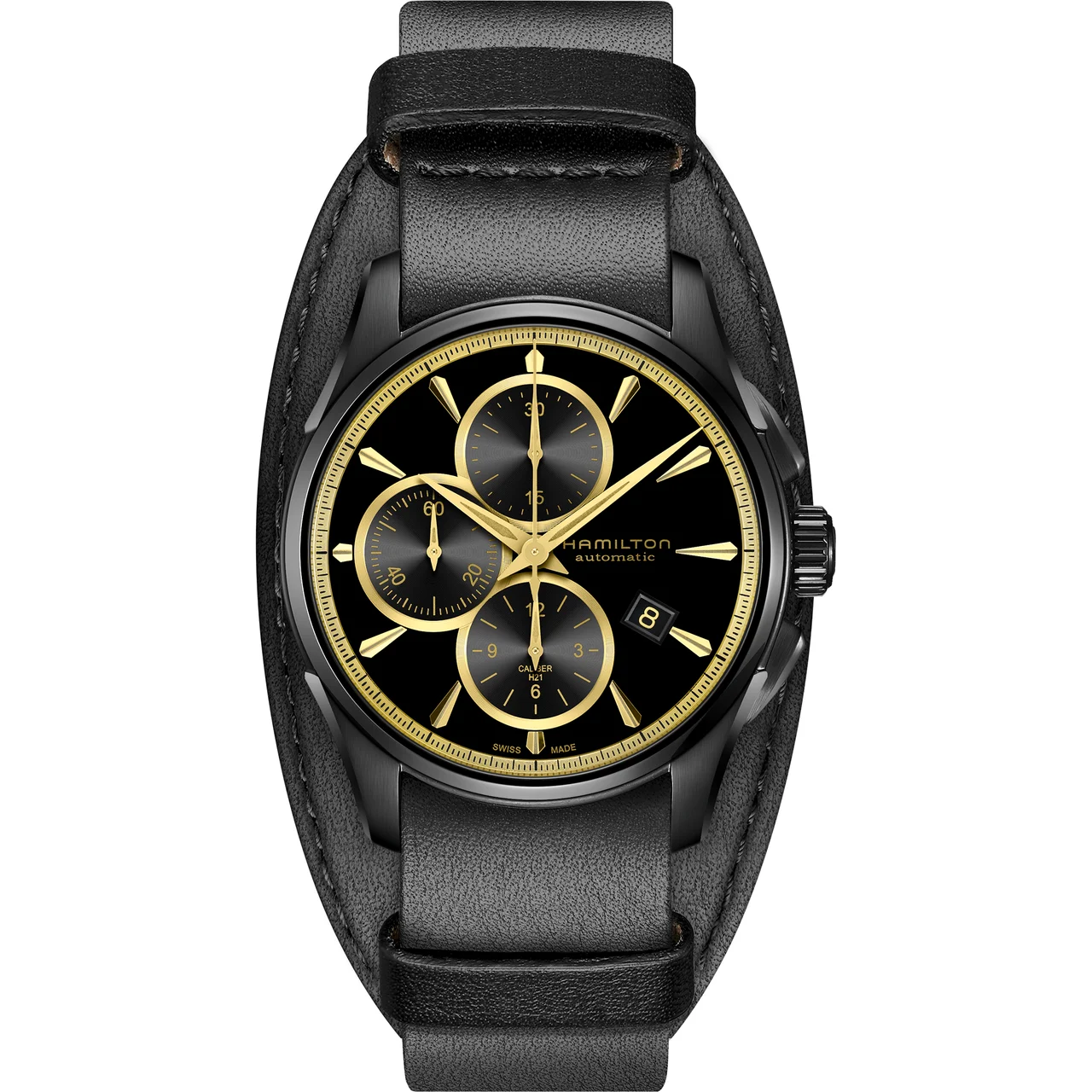 Hamilton Jazzmaster Auto Chrono H32506730 42 mm kol saati