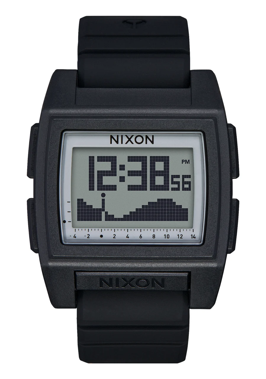 Nixon US Base Tide Pro - Black / Positive A1307-867-00 42 mm kol saati